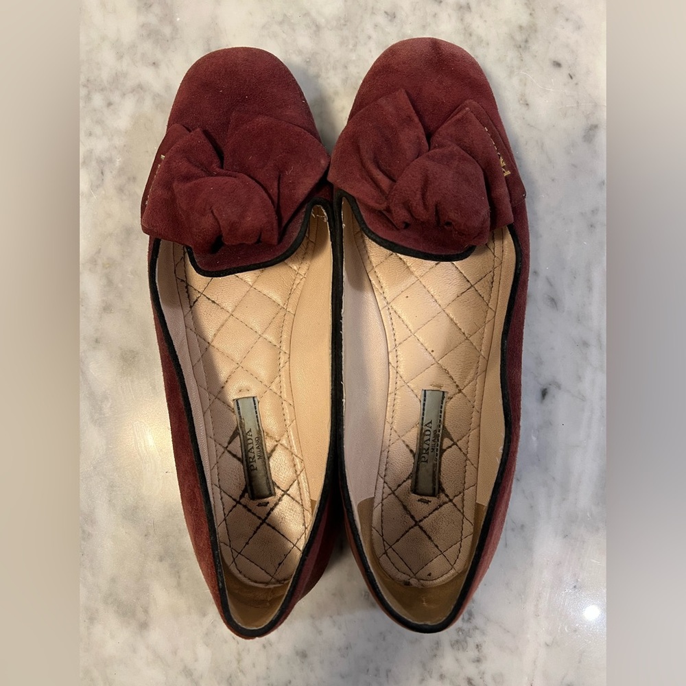 PRADA ballet flats